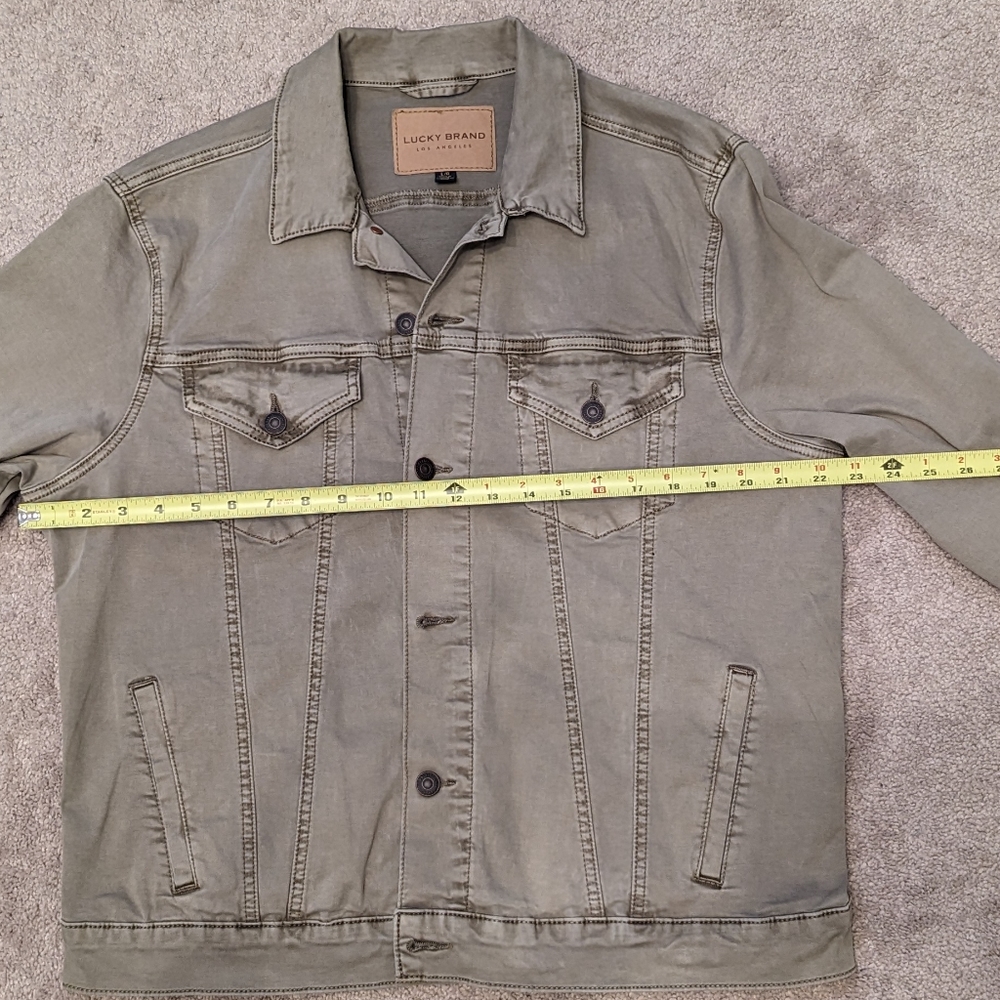 Lucky Brand Denim Trucker Jacket size L